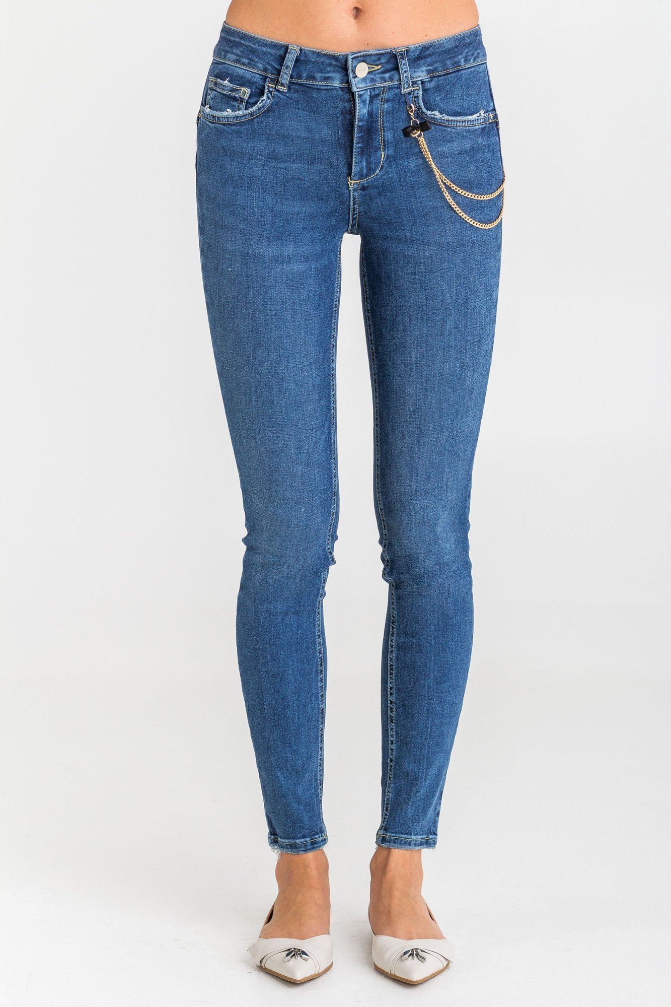 JEANSY SLIM FIT LIU JO Marki Premium w sklepie Velpa.pl