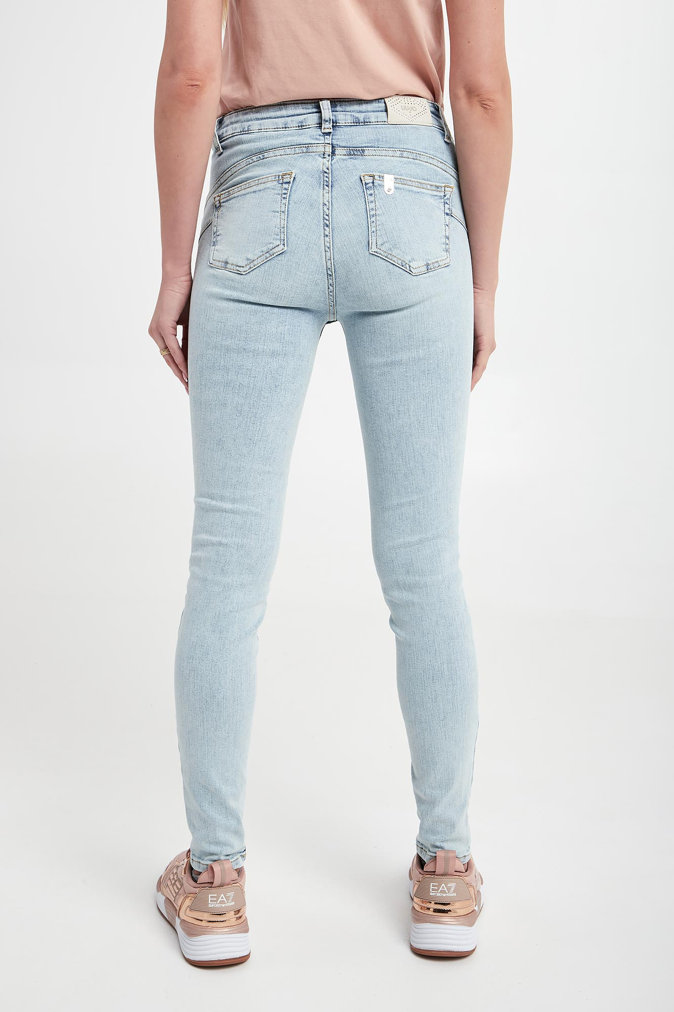 Jeansy damskie Bottom Up LIU JO Błękitny Skinny UA3013/D4391/78396 ...