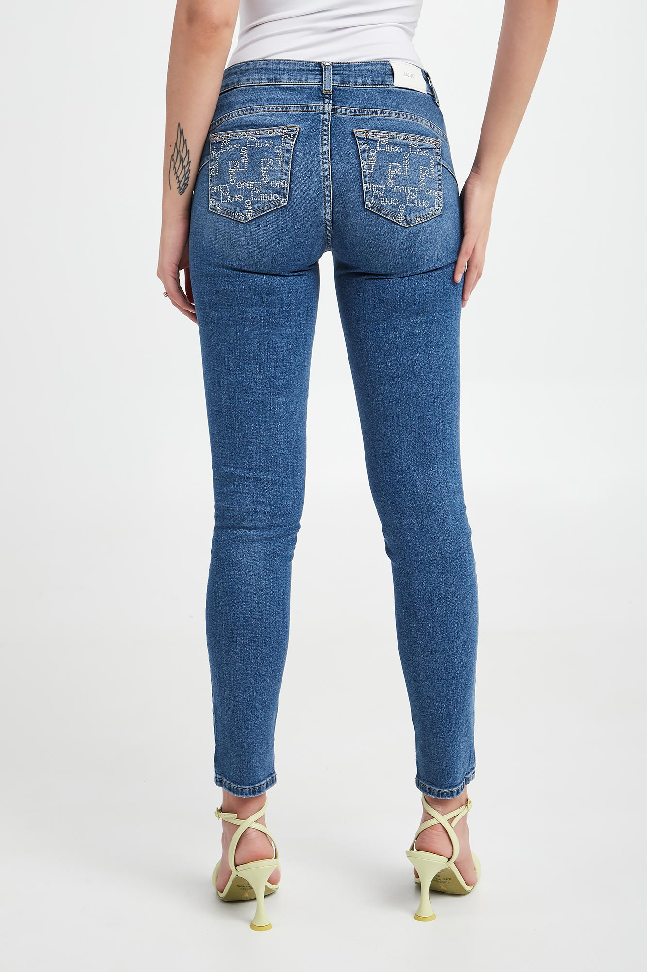 Jeansy damskie Bottom Up LIU JO Niebieski Skinny UA3003/D4788/78426 ...