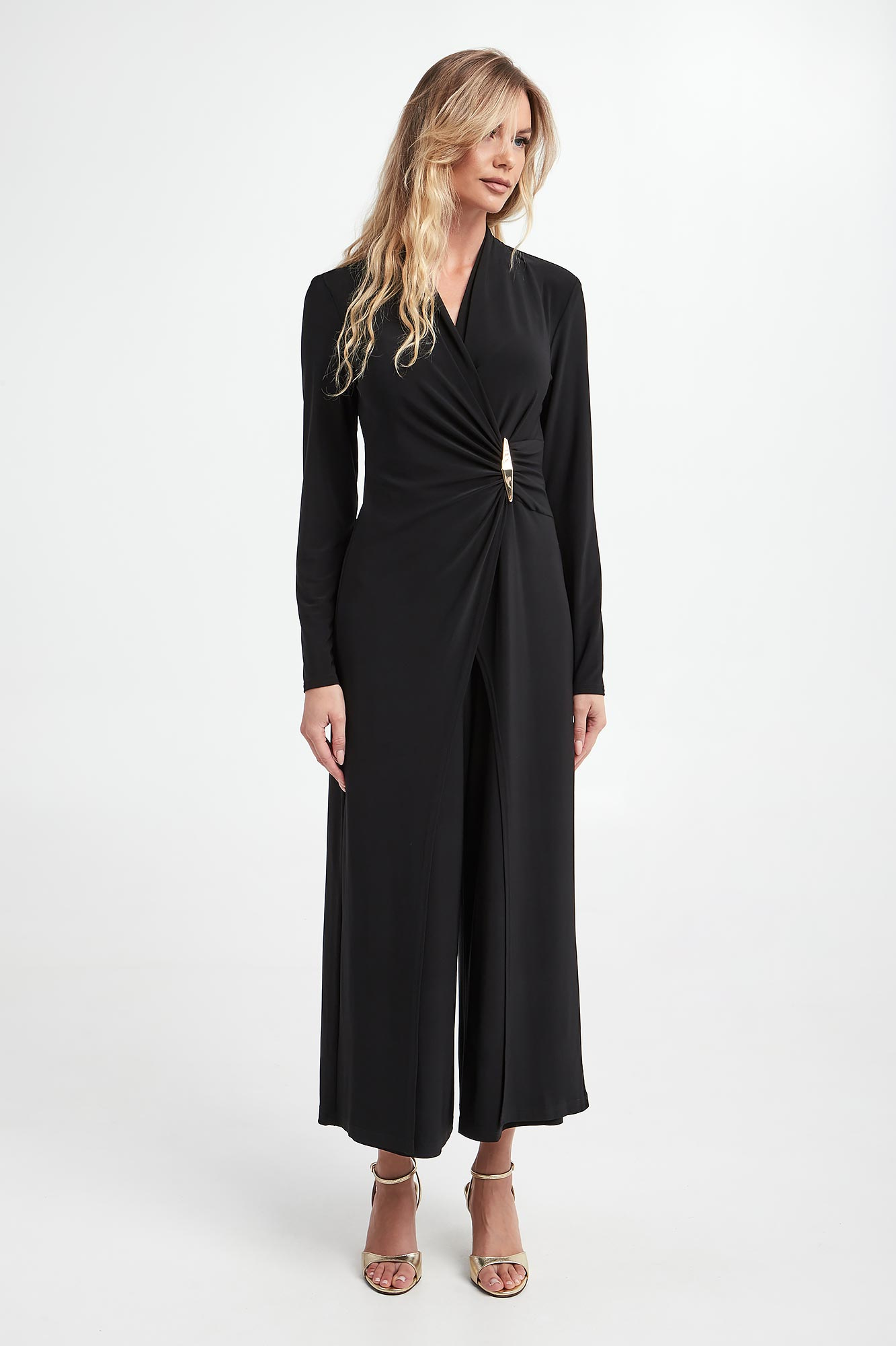 Kombinezon JOSEPH RIBKOFF Czarny Slim 233097/11 Sklep Velpa.pl