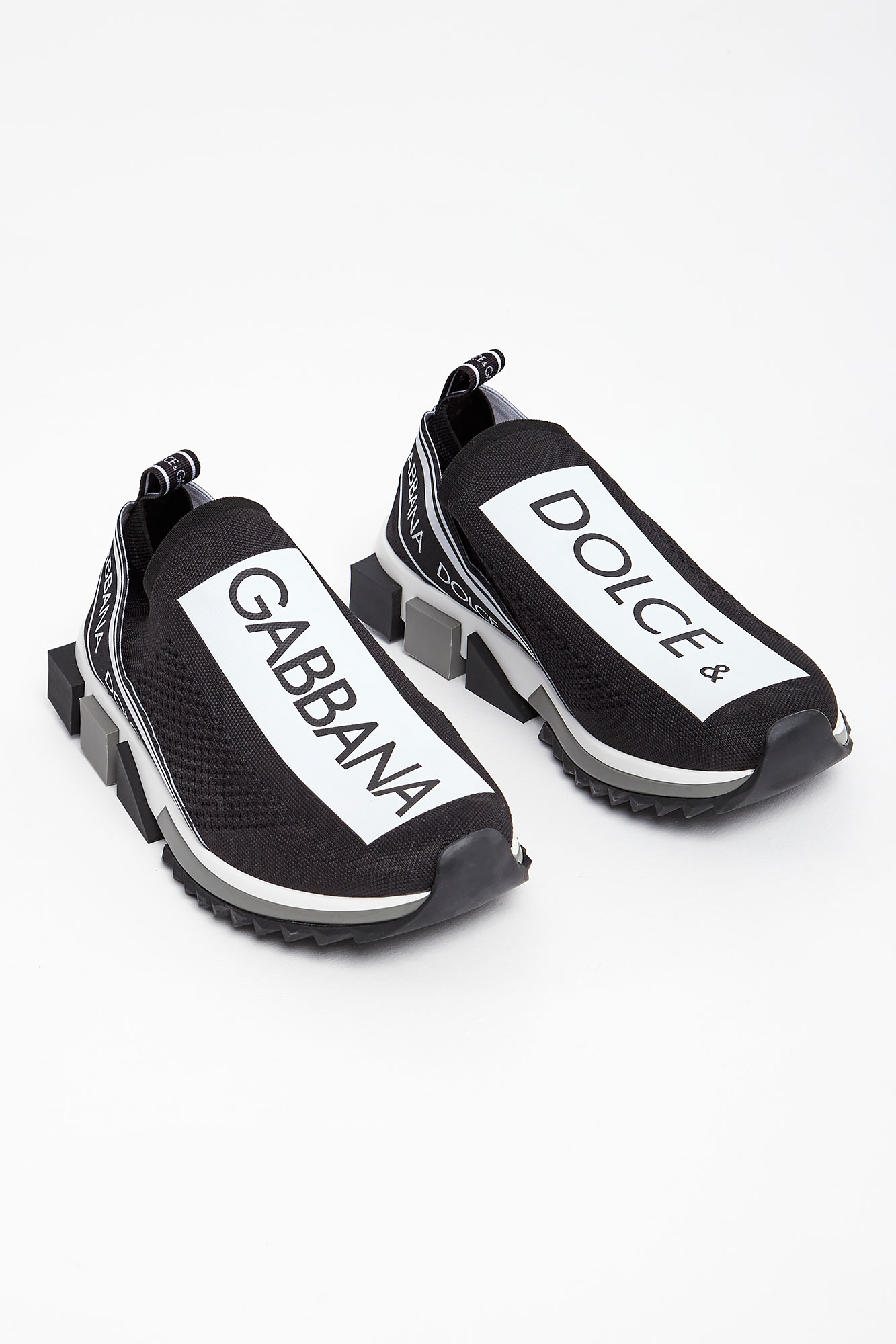Sneakersy DOLCE & GABBANA Czarny | Marki Premium w sklepie Velpa.pl