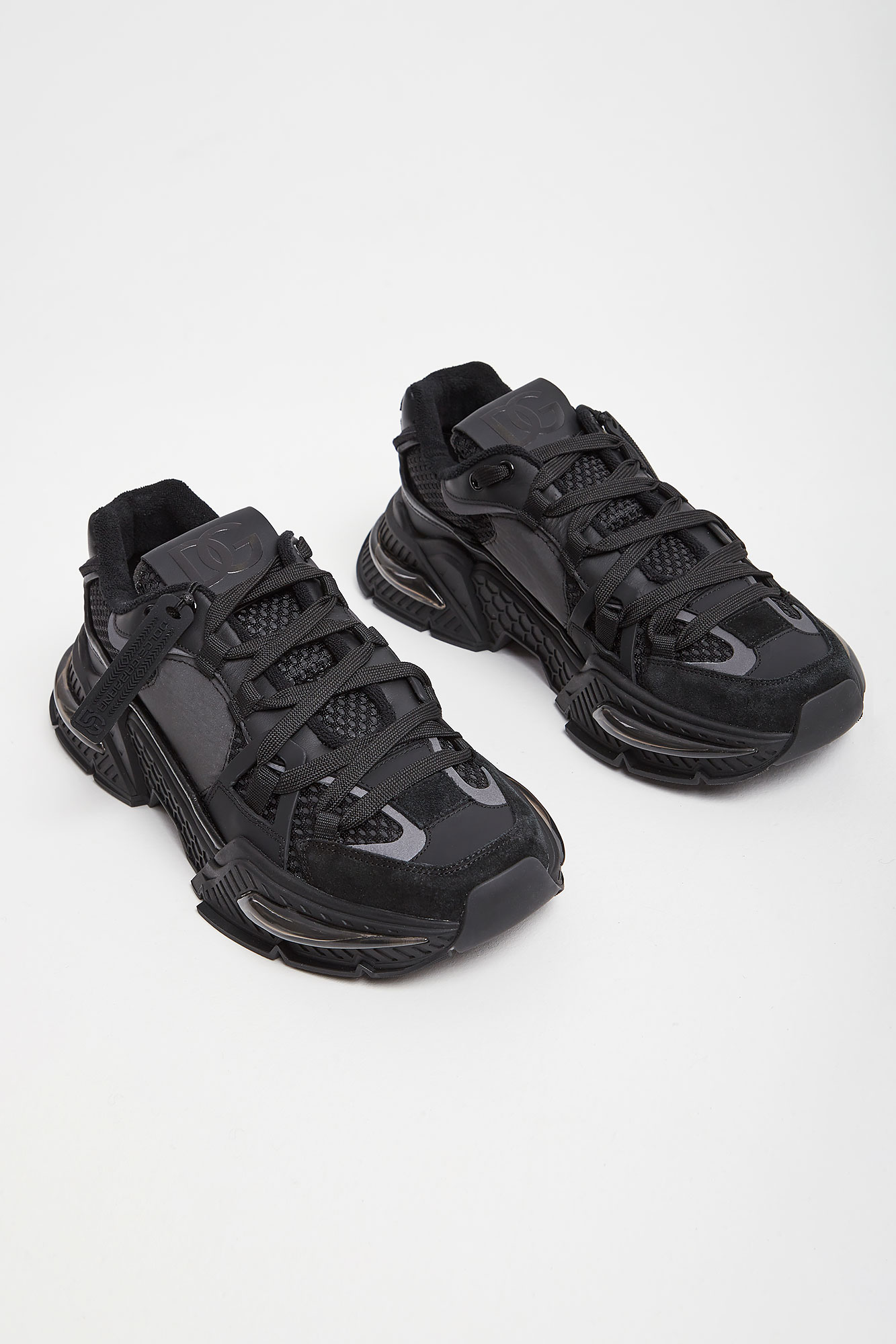 Sneakersy DOLCE & GABBANA Czarny | Marki Premium w sklepie Velpa.pl