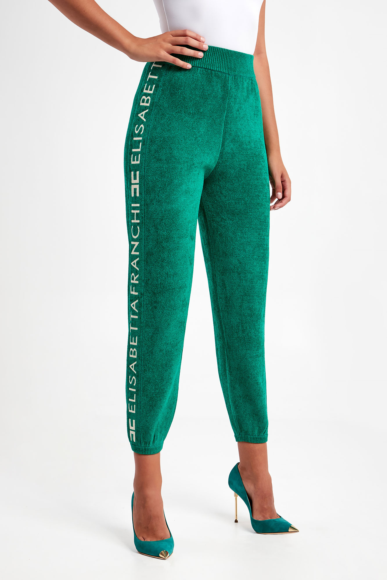 Elisabetta Franchi Pantaloni jogger EFPA185 main image 1