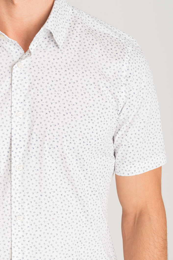 Biała koszula Joop Collection Pilib z krótkim rękawem