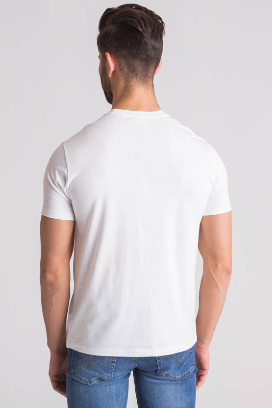 Biały t-shirt Emporio Armani