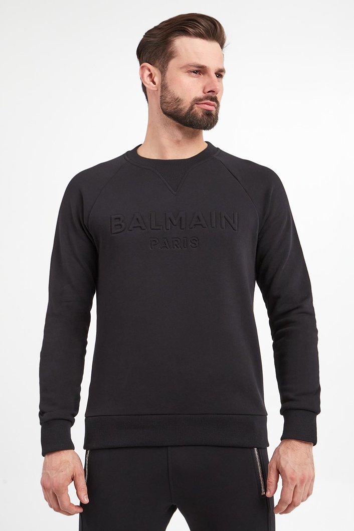 Bluza męska z logo BALMAIN