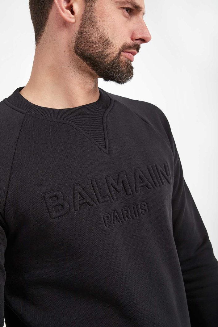 Bluza męska z logo BALMAIN