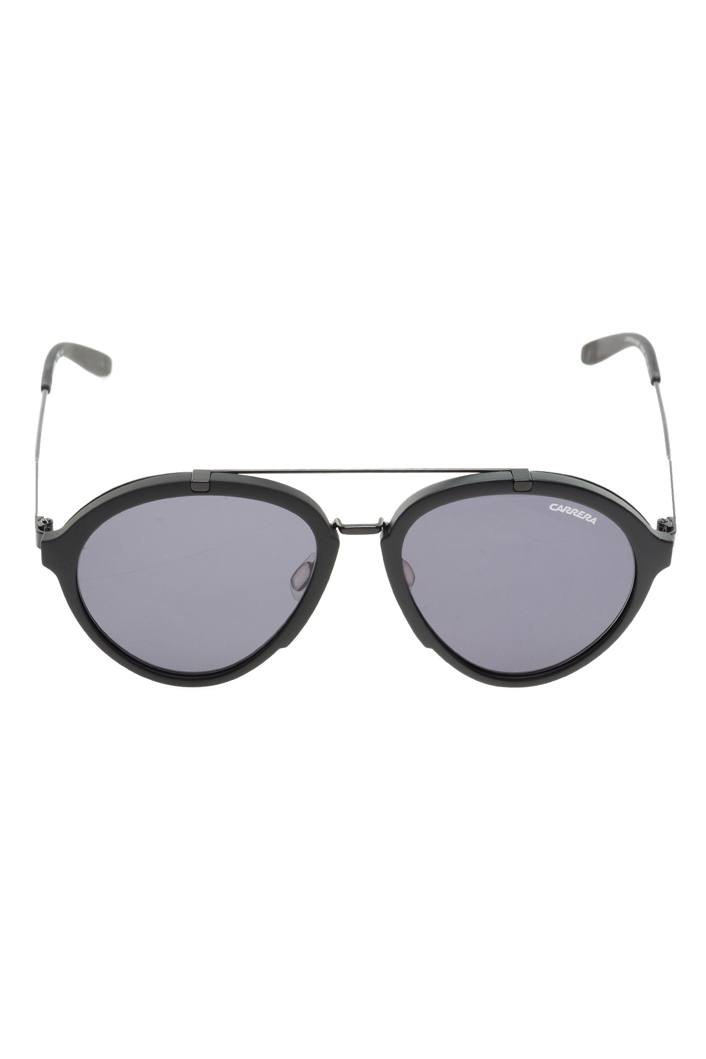 Czarne okulary Carrera typu Aviator