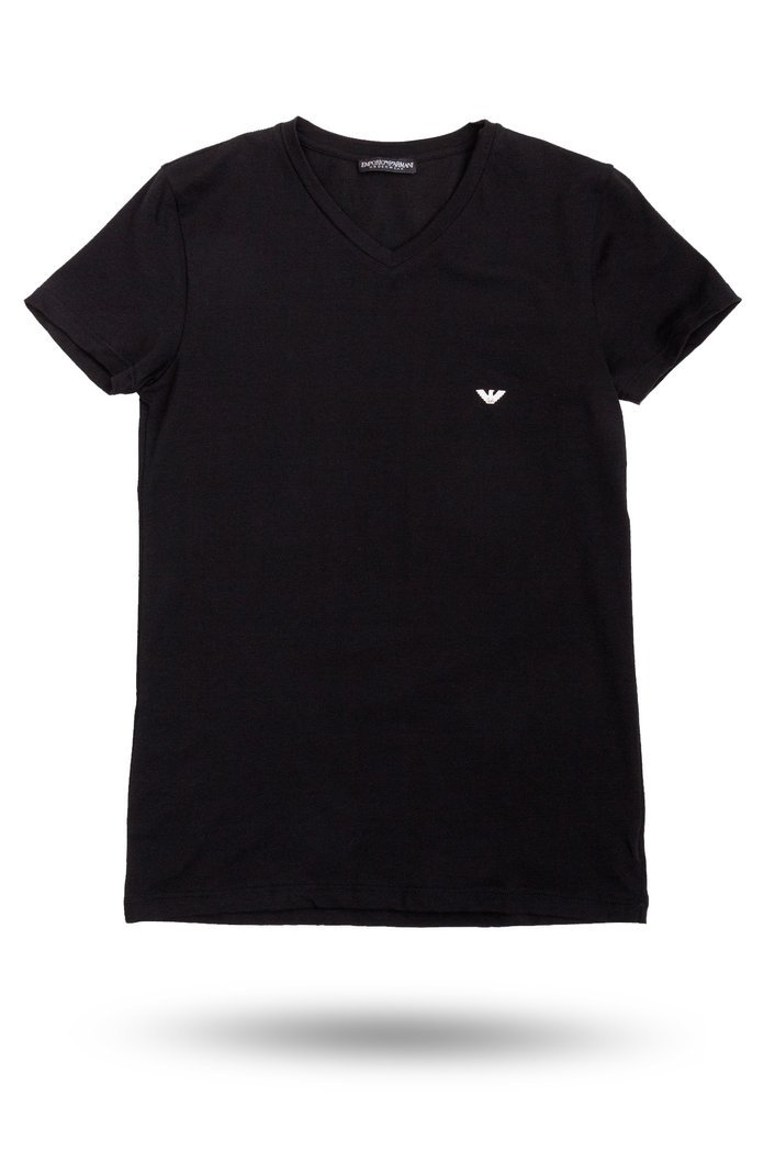 Czarny T-shirt Emporio Armani
