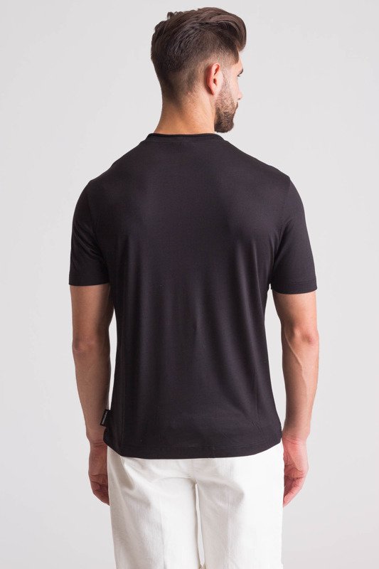 Czarny t-shirt Emporio Armani