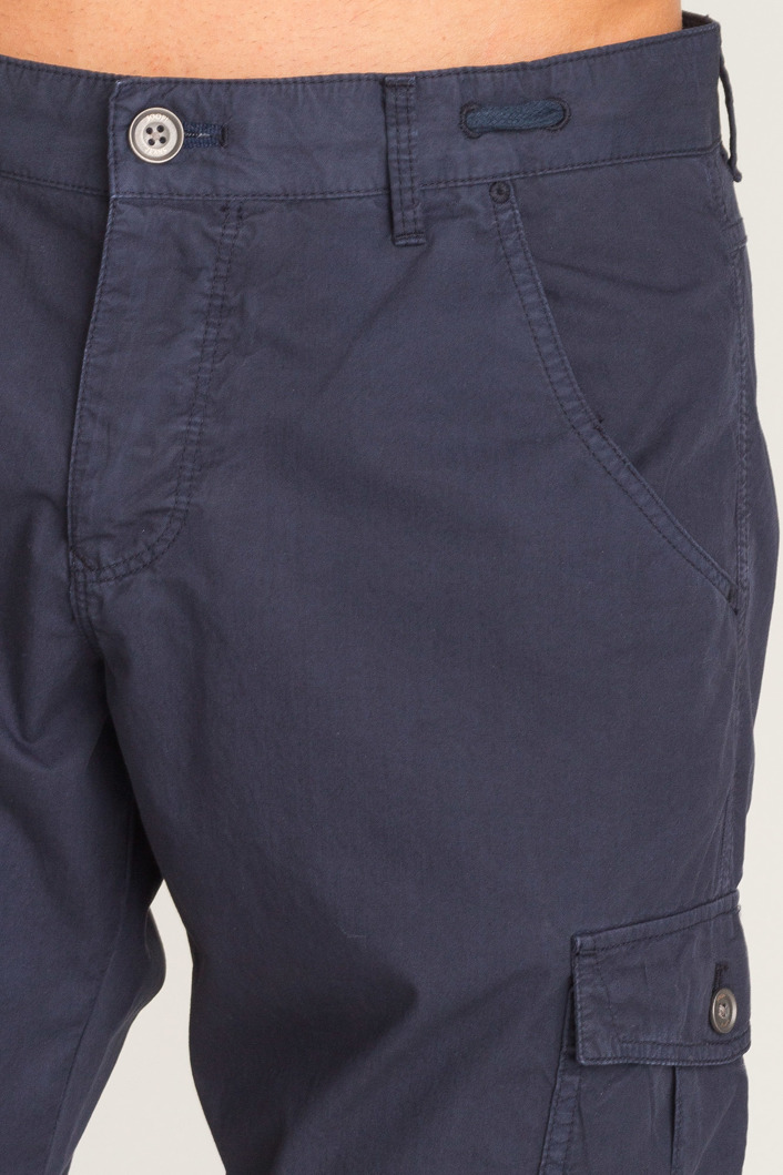 Granatowe spodnie Joop Jeans Miles z kieszeniami