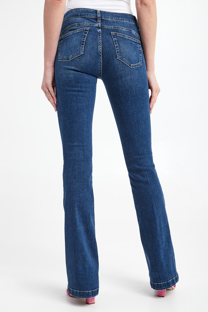 Jeansy damskie Bottom Up LIU JO Niebieski Bootcut UA3214/D4448/78196