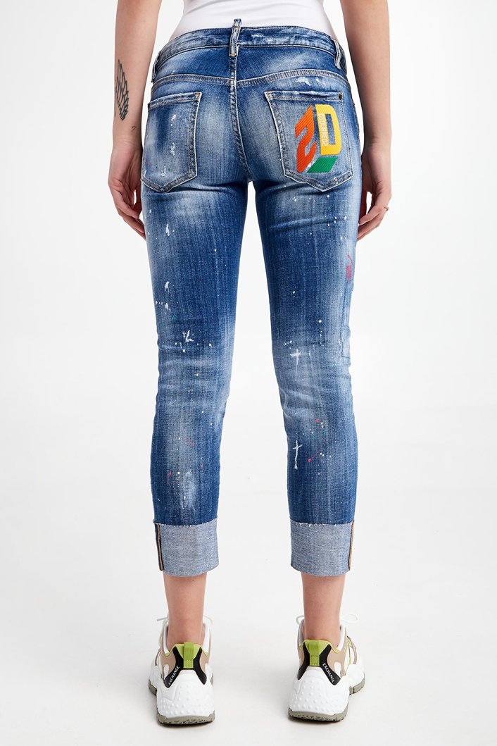 Jeansy damskie Jennifer Cropped Jean DSQUARED2