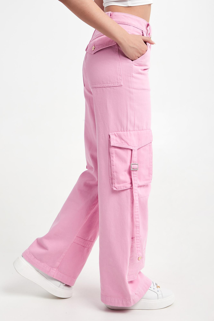 Jeans Blugirl Folies Taille 32 - Pantalon Femme En Coton Denim, Occasion Très Bon état