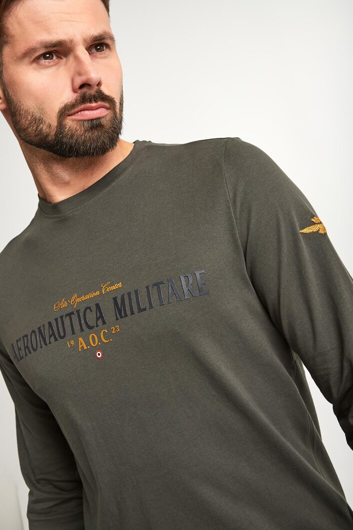 Longsleeve męski AERONAUTICA MILITARE