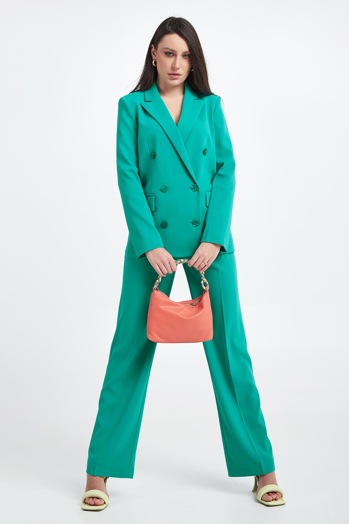 Chemisier Patrizia Pepe En Soie Avec Paillettes - Fabriqué En Italie - Taille IT 40 / US 0 - Occasion Très Bon état