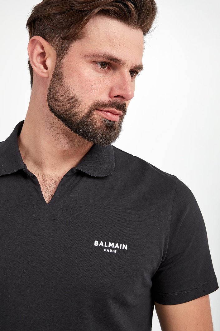 Polo męskie z logo BALMAIN