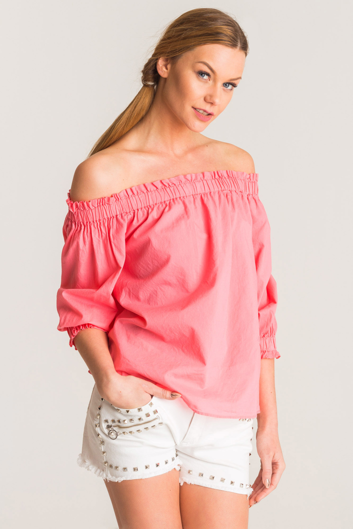 Różowa bluzka Emporio Armani