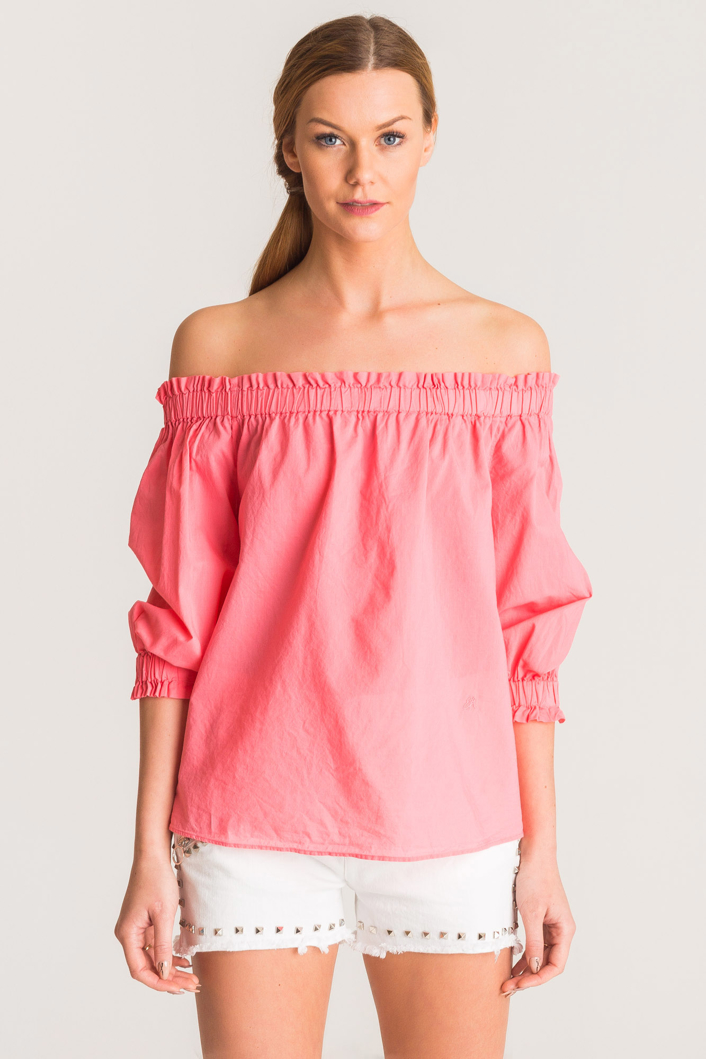 Różowa bluzka Emporio Armani