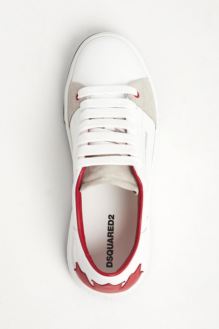 Sneakersy męskie skórzane DSQUARED2