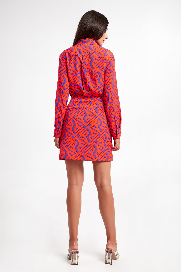 Sukienka ICE PLAY Pomarańczowy Regular U2MH131/P506/S7C1 | Sklep Velpa.pl