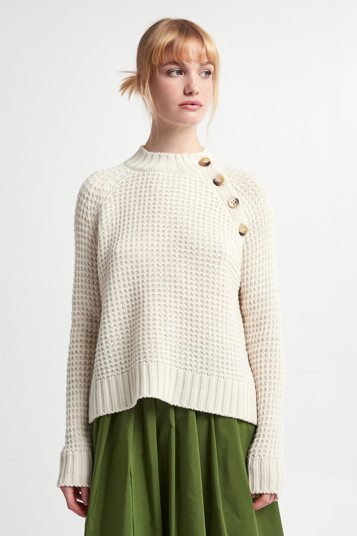 Sweter damski wełniany Green WEEKEND MAX MARA