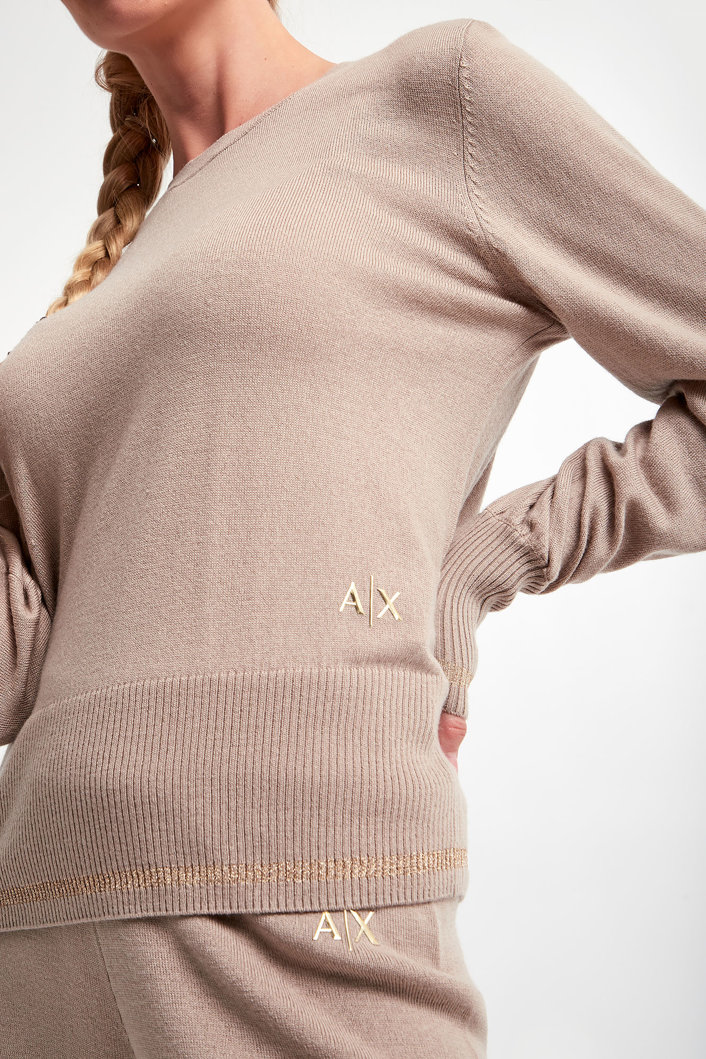Sweter wełniany ARMANI EXCHANGE