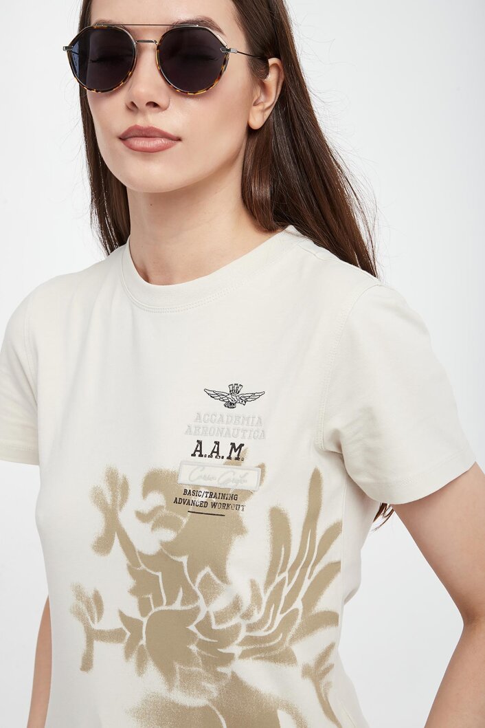 T-shirt damski AERONAUTICA MILITARE