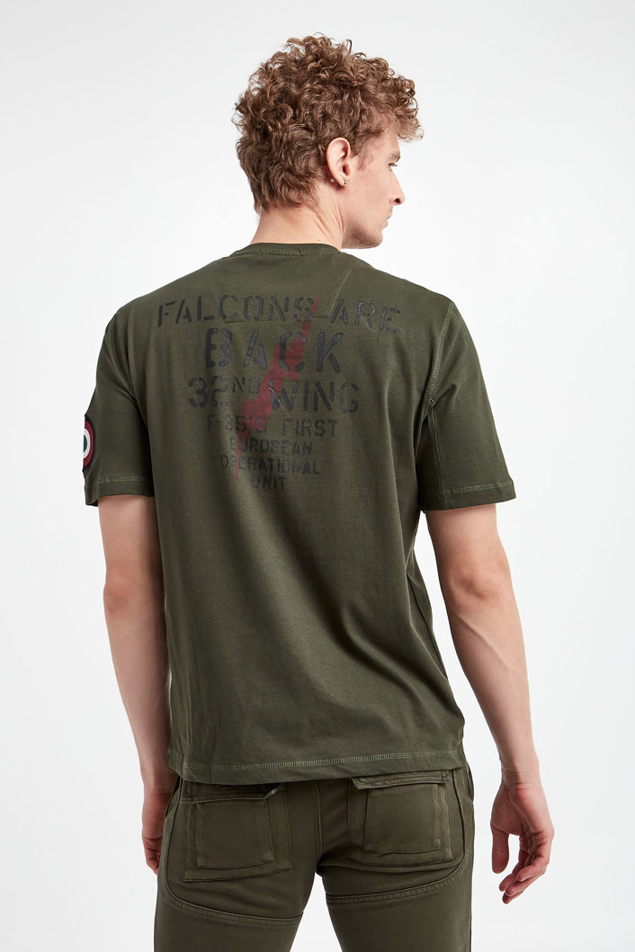 T-shirt męski AERONAUTICA MILITARE 