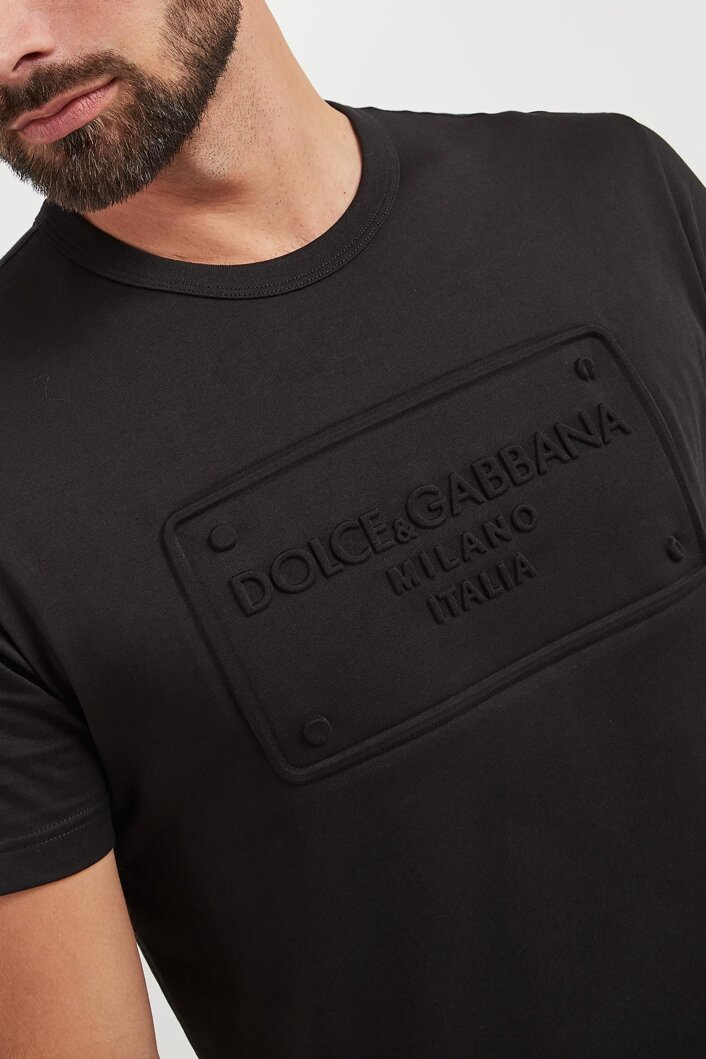T-shirt męski z logo DOLCE & GABBANA
