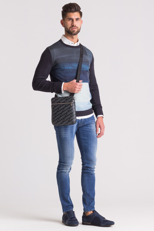 Wielokolorowy sweter Emporio Armani